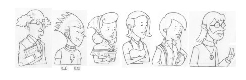 Rought draft of the final avatars in Scramble Legends